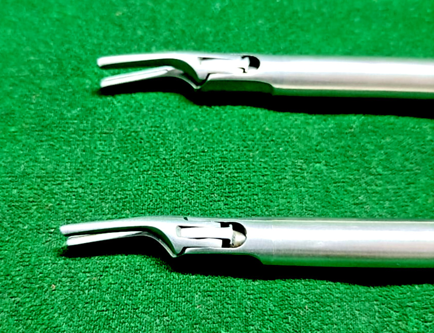 2pc Laparoscopic Clip Applicator Single Action LT 300/LT 400 Reusable Instrument