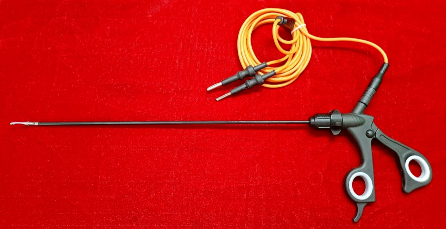 Laparoscopic Bipolar Sealer Cutter 5mm With Bipolar Cable Reusable Instruments