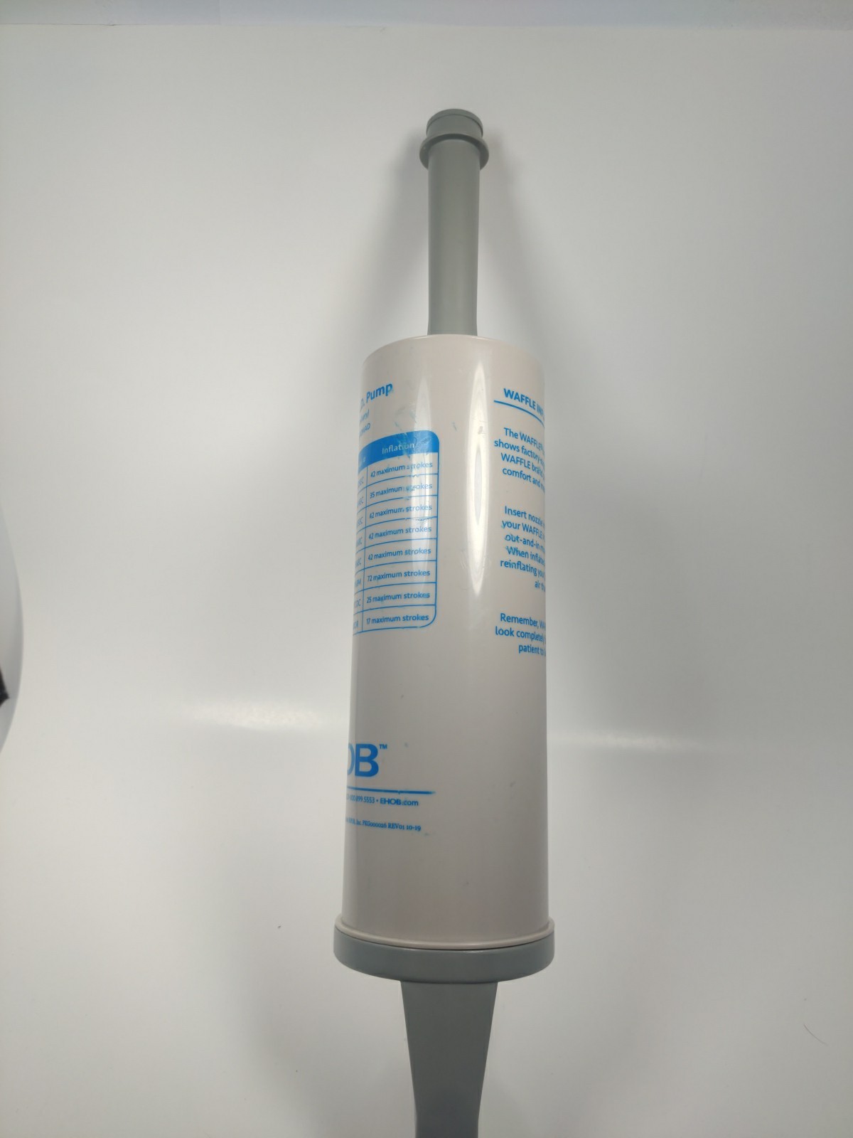 EHOB WAFFLE M.A.D. Pump 540MAD Manual Air Pump for Medical Overlays Cushions