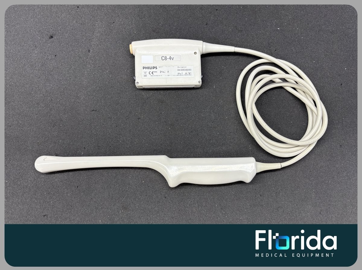 PHILIPS C8-4V ENDOCAVITY TRANSDUCER PROBE P/N: 453561172923 30 DAYS WARRANTY