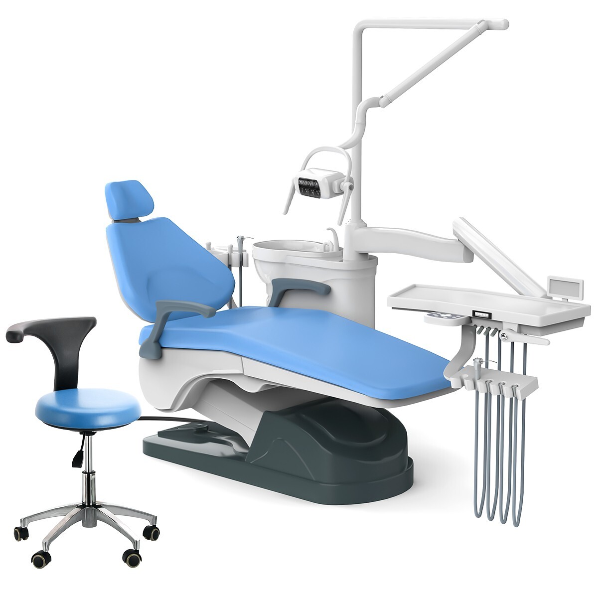 Dental Unit Chair Computer Controll DC Motor PU Leather/COXO Electric Endo Motor