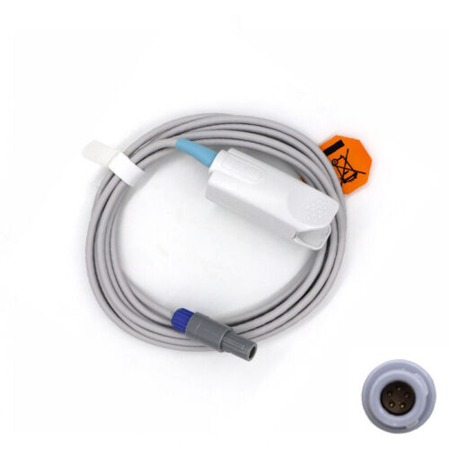 2PC Adult Finger SpO2 Probe Oxygen Sensor Fit For CONTEC Patient Monitor CMS8000