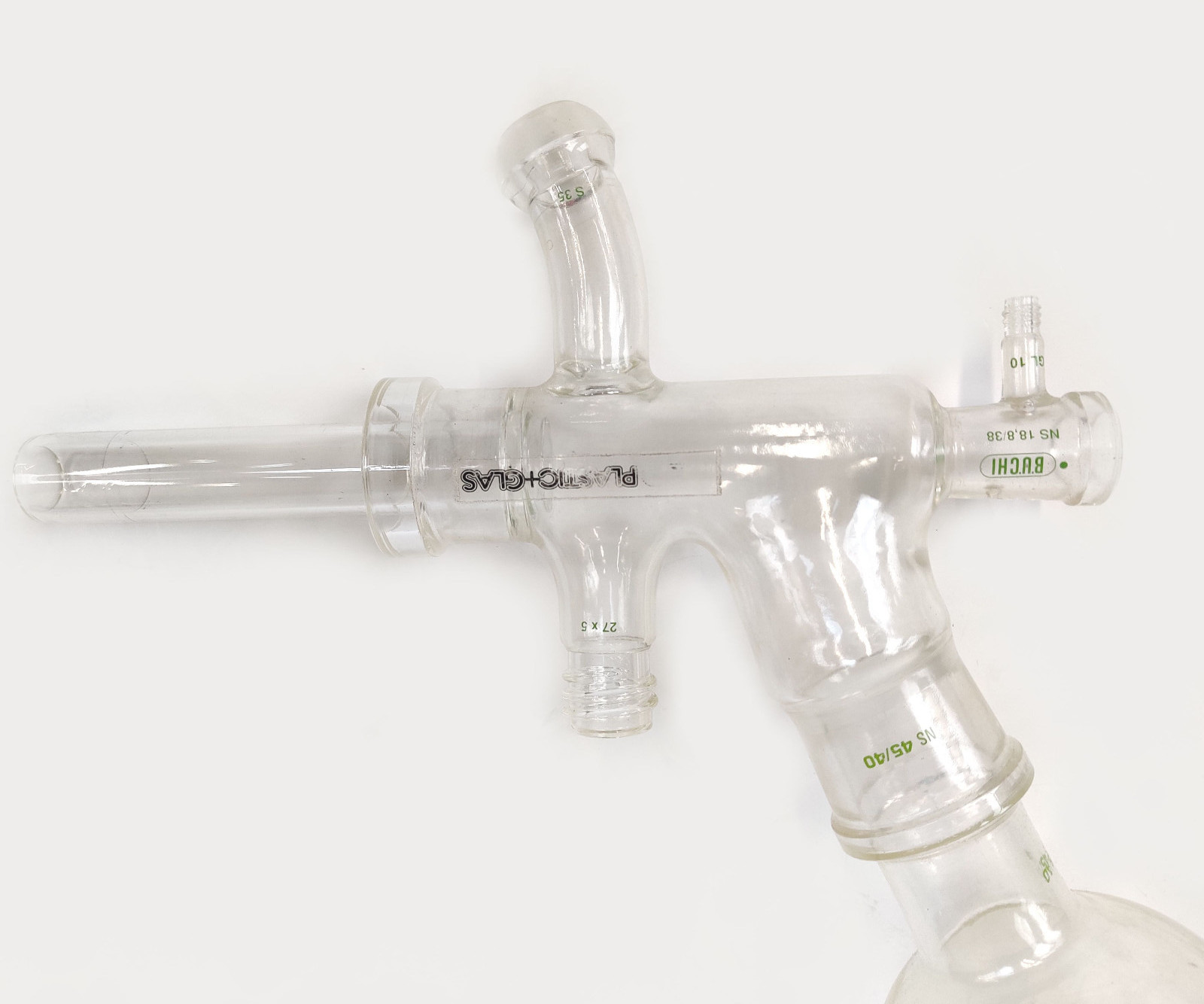 Buchi Rotovap Rotary Evaporator Rotavapor Condenser Glassware GL 10 GL 14