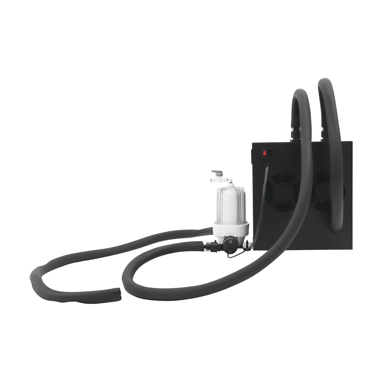 Water Cooling Cooler Machine w/Filter & Circulation Pump Ice Bath Water Chiller