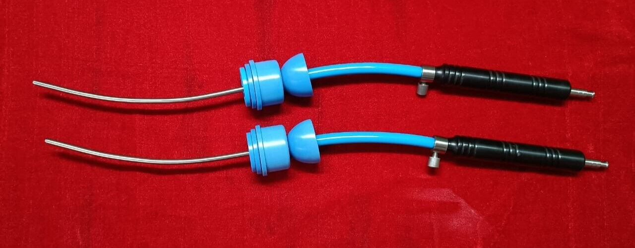 2pc-Laparoscopic S-Type/Marva-Type Uterine Manipulator Reusable Best Quality