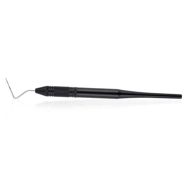 American Eagle Instrument AEP12BX Single End #12 Dental Probe Black #3/8 Handle
