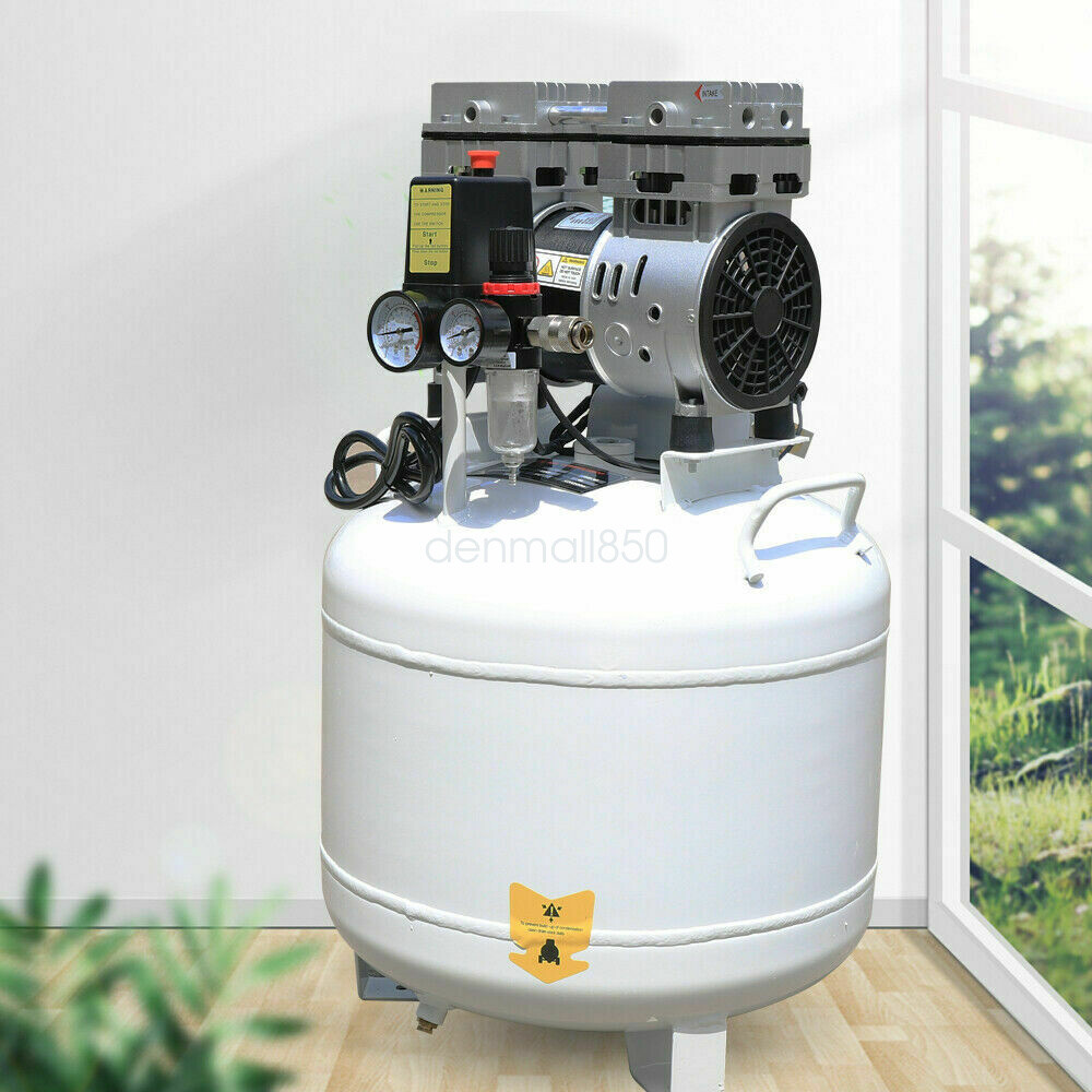 40L 750W 165L/min 110V/60HZ Dental Medical Air Compressor Silent Air Compressor