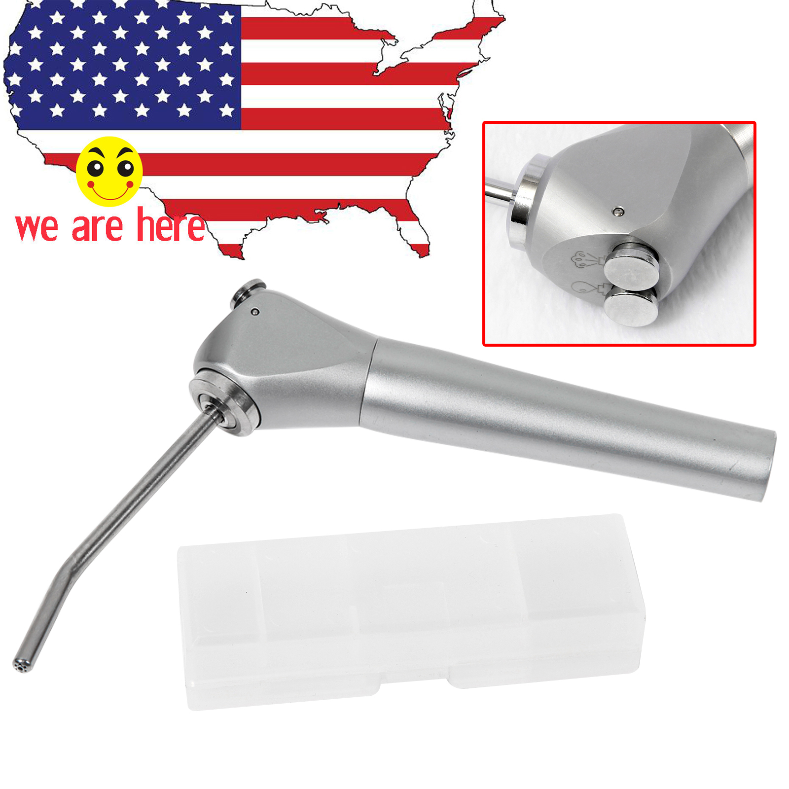 10X Dental Air Water Spray Triple Syringe 3 Way Handpiece w/ Nozzles/Tips/Tubes