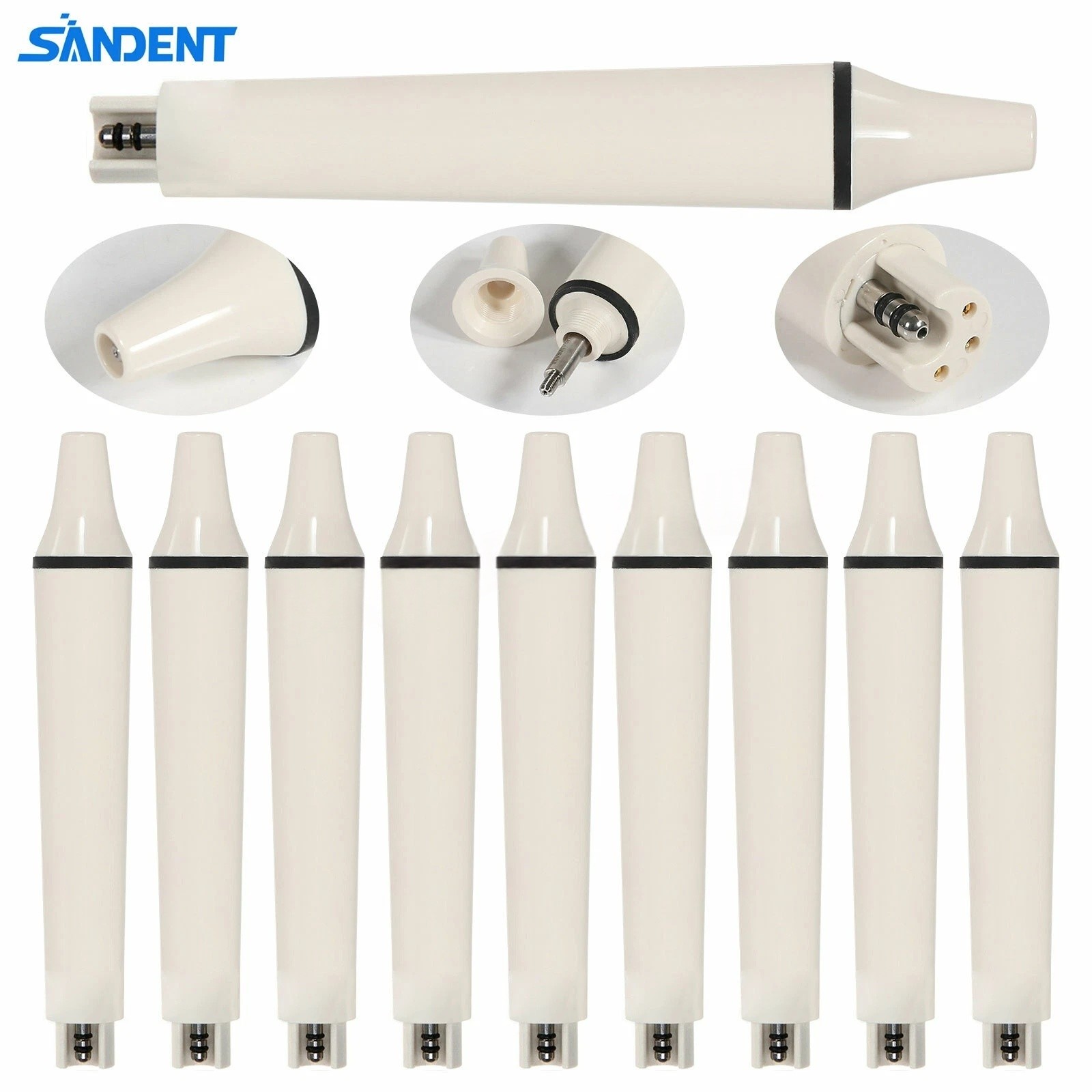 SANDENT Dental Ultrasonic Piezo Scaler Handpiece Fit EMS Woodpeker Tips SK-E1 SZ