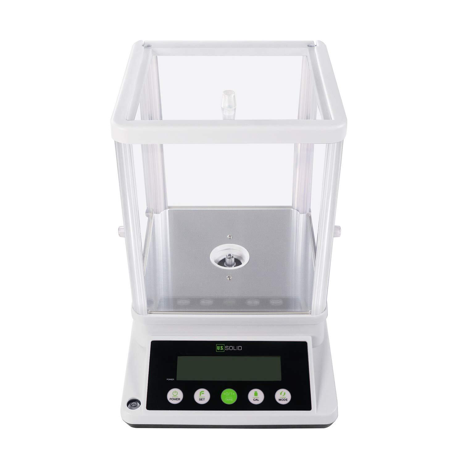 U.S. Solid 0.001g Precision Balance 110gx1mg Digital Electronic Analytical Scale