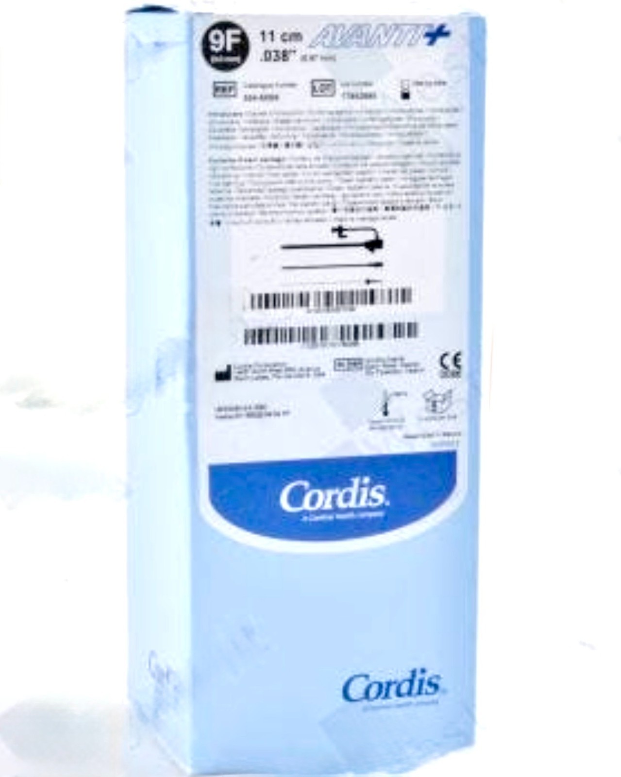 Box of 5 CORDIS 504-656X Avanti+ Introducer, .038in 11cm 6F EX-2028-03-31