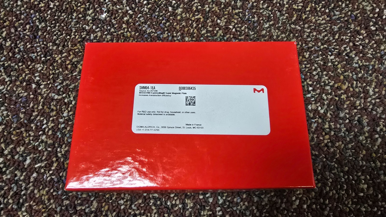 Millipore Sigma Aldrich MISSION ExpressMag Super Magnetic Plate. Ref SHM04-1EA