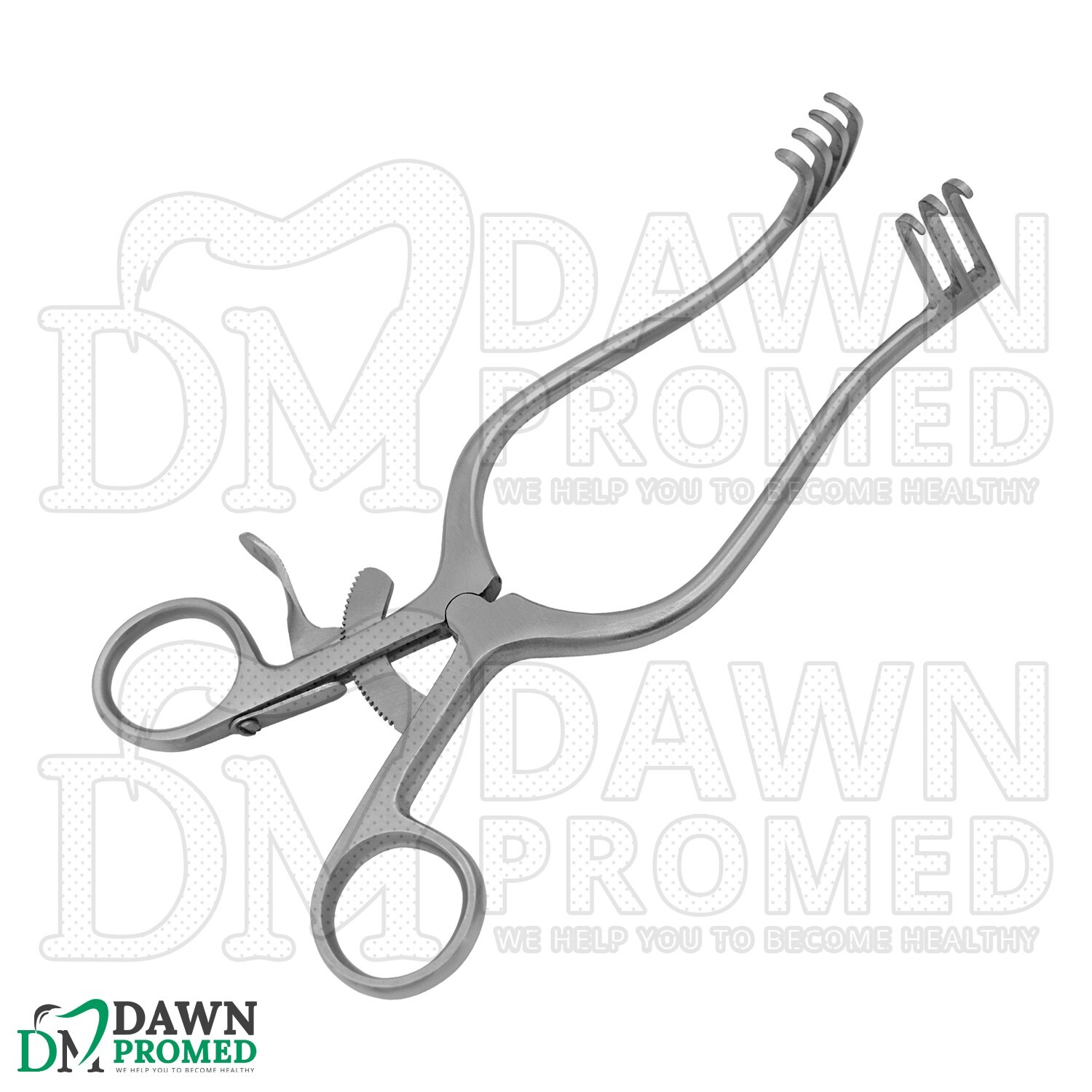 Weitlaner Retractor 5.5″ 3×4 Prong Blunt Surgical Veterinary Instrument German G