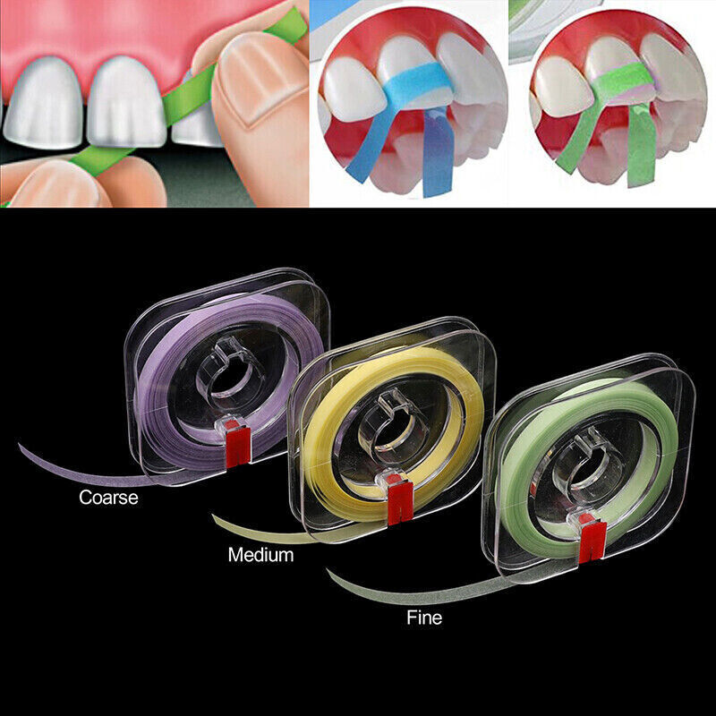 3PCS Dental Polishing Finishing Strips Tooth Tooth 4mm x 6m