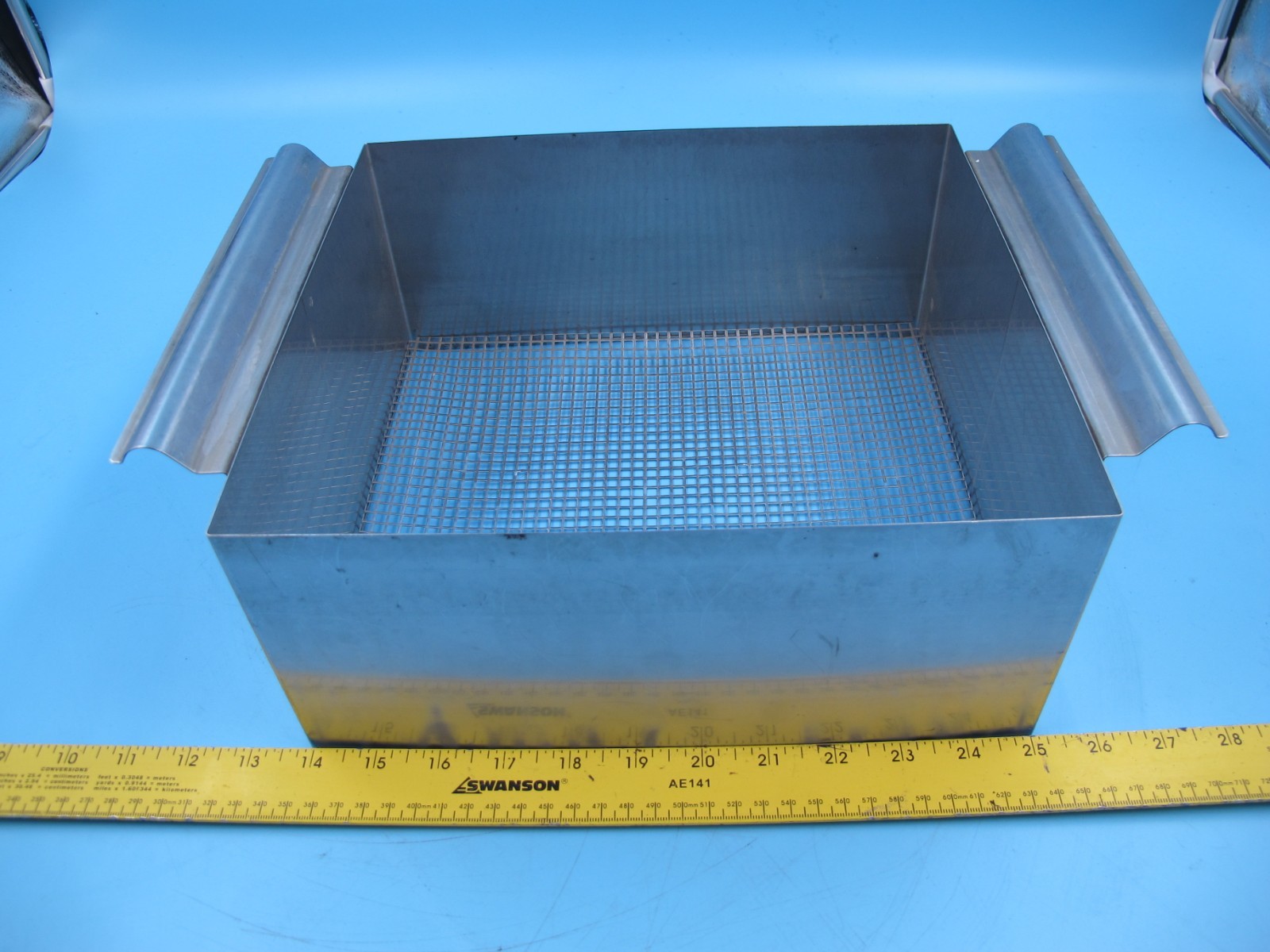 Dental Jeweler Ultrasonic Cleaner Basket 11″L x 10″W x 5″H See Listing