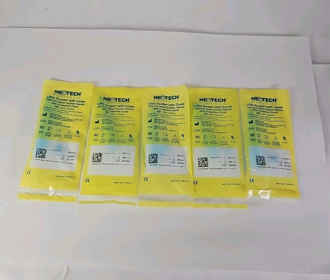 (5) NeoTech Little Sucker Oral & Nasal Suction Device With Cover N205C