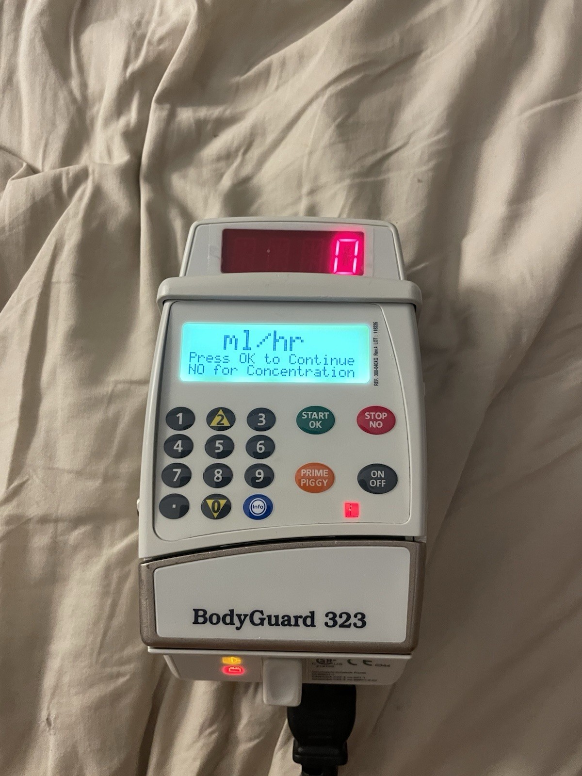 BodyGuard 323 Multi-Therapy Infusion Pump