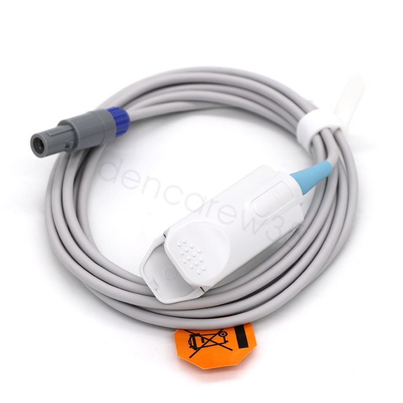 5Pin Compatible CONTECT Adult Oximax SpO2 Sensor Finger Clip CMS60D,CMS7000,USA