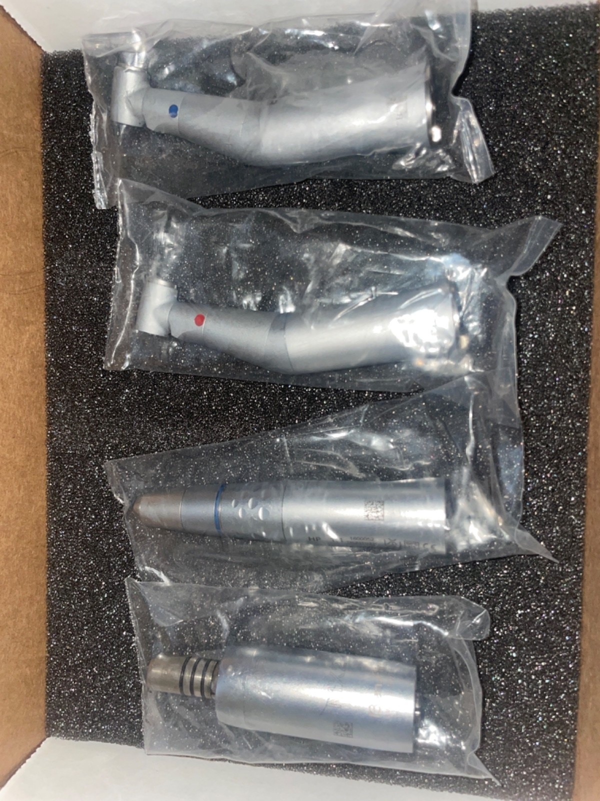 Bien Air Electric Dental Handpiece Set: MX2 Motor / HP 1:1 / EVO.15 1:1L / 1:5L
