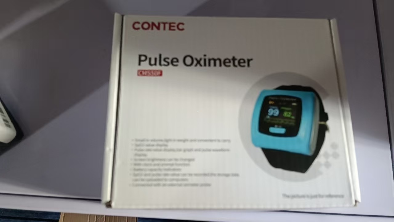 Wrist Pulse Oximeter – Oxygen Monitor with Finger Probe