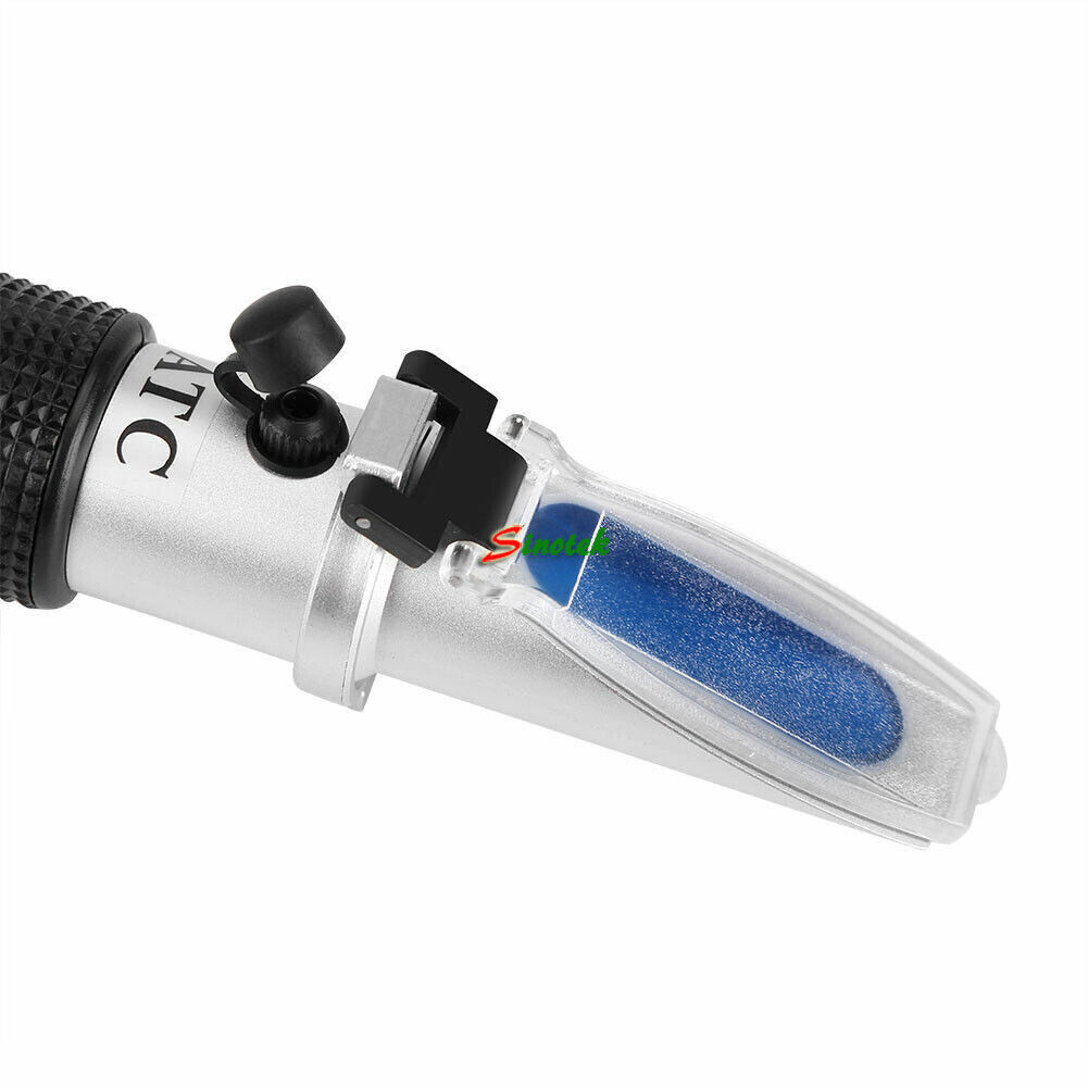 Portable Refractometer Design for Liquor Alcohol Content Tester 0~80% w/ ATC