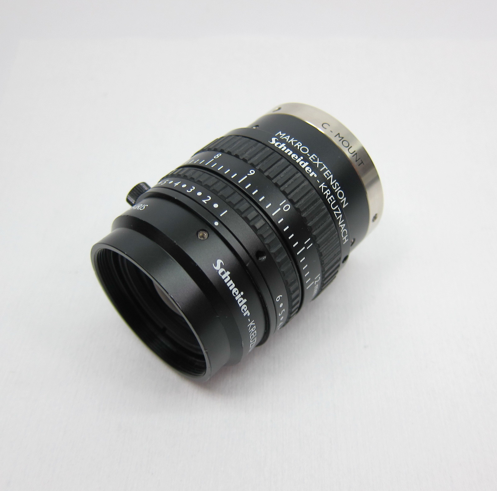 Schneider-Kreuznach 4/80 f4 80mm + UNIFOC 12 + Extension + C-mount Adapter