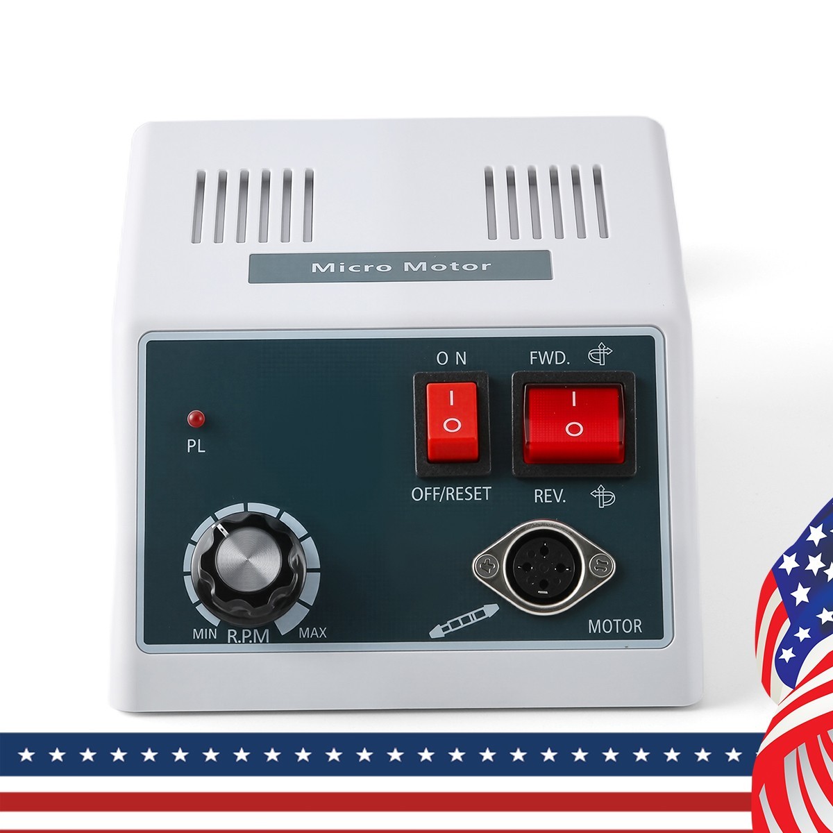 Dental Lab Electric Micromotor Polishing Unit+35K rpm Handpiece/Polishing HP Kit