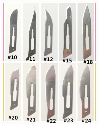Scalpel Blades Carbon Steel Surgical Handle Surgical Dental ENT Instruments