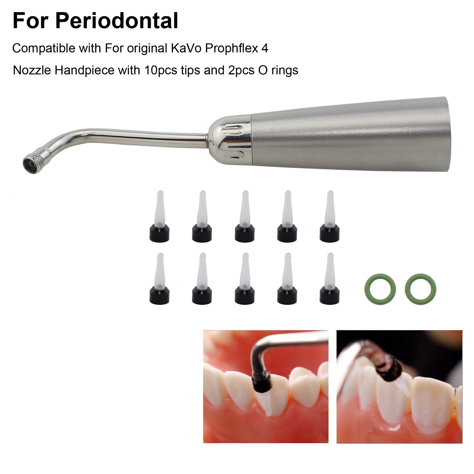 KaVo Prophyflex 2 3 4 Dental Prophy Cannulas Nozzle Tip Handpiece Focused Spray