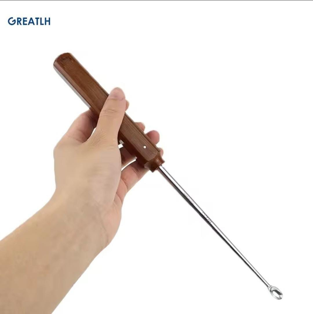 Halle Spinal Bone Curettes Set Oval Cup Orthopedic Surgical Instrument