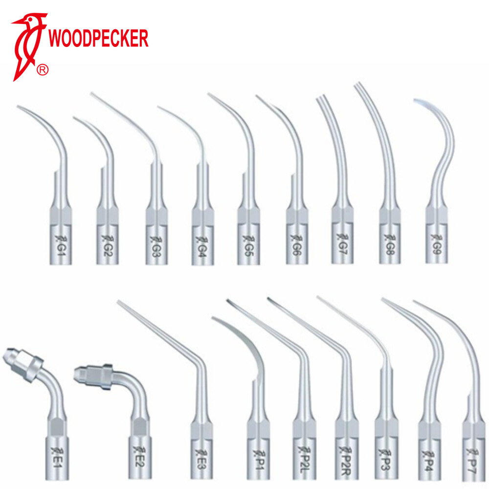 Woodpecker Dental Ultrasonic Piezo Scaler Endo Perio Tips Fit EMS Handpiece