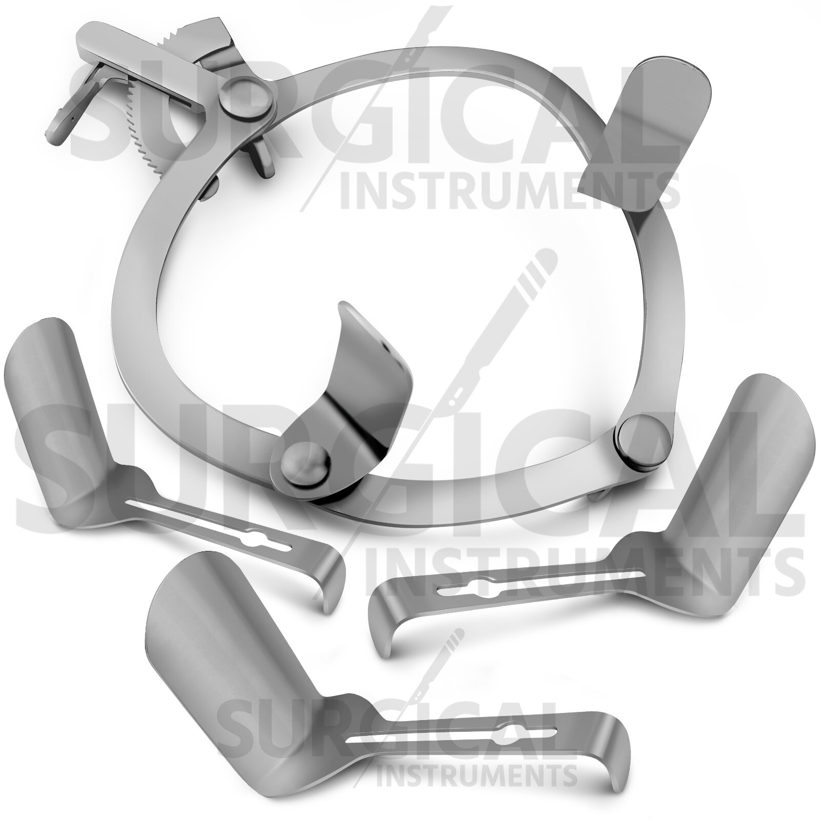 O’sullivan-O’connor Abdominal Retractor, Large with 3 Interchangeable Blades