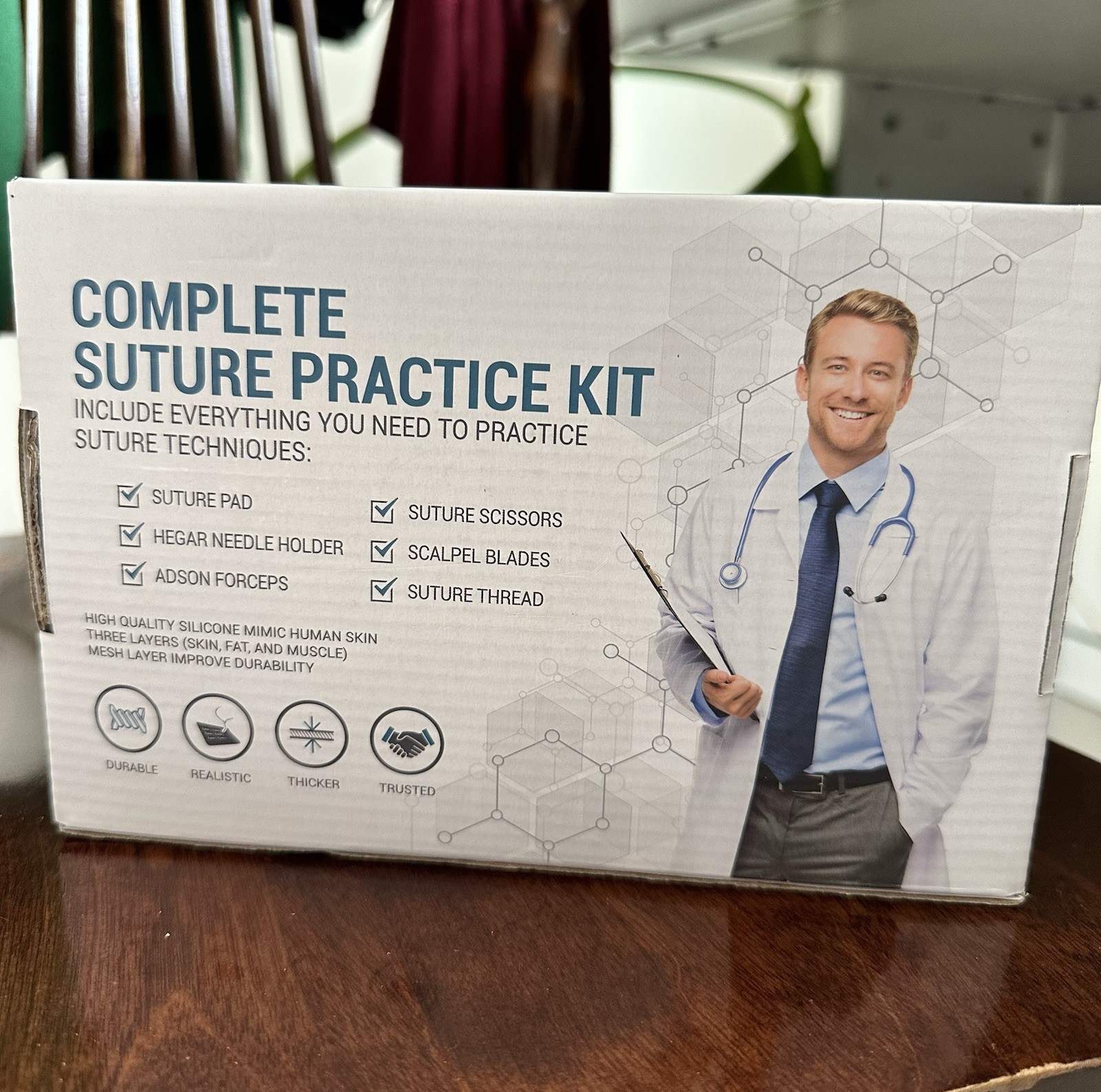 Alcedo | Complete Practice Suture Kit | Medical, Veterinary, PA Students
