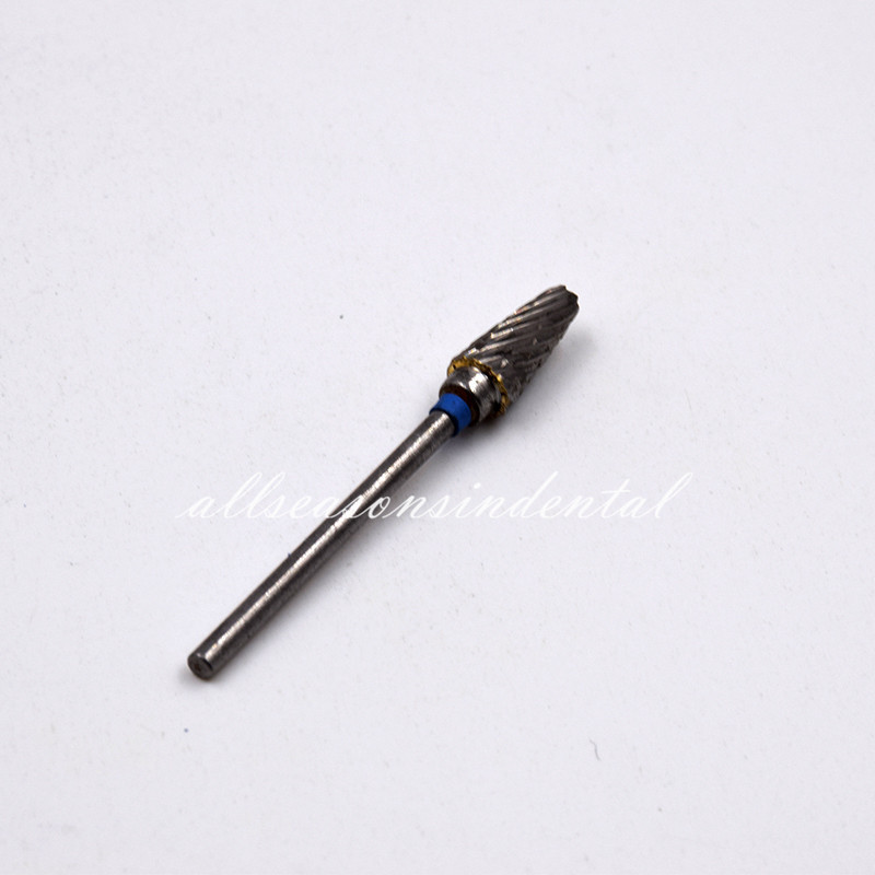 10 Pcs Dental Lab Tungsten Steel Carbide Burs Polishing Bur Drills HP 2.35mm