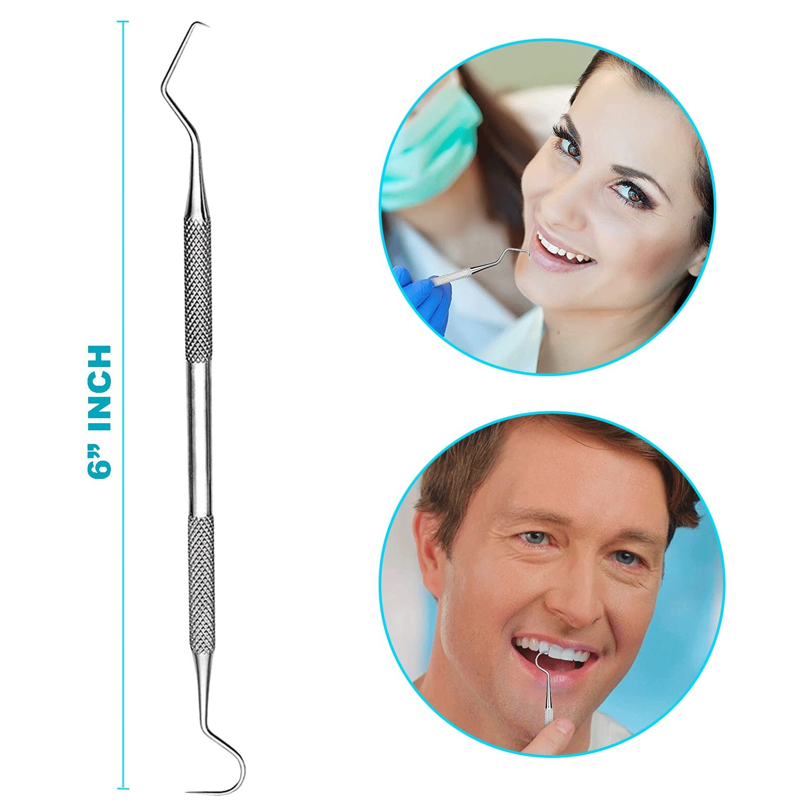 Professional Dental Examination Kit Basic Hygiene Teeth Explorer Cleaning Tools