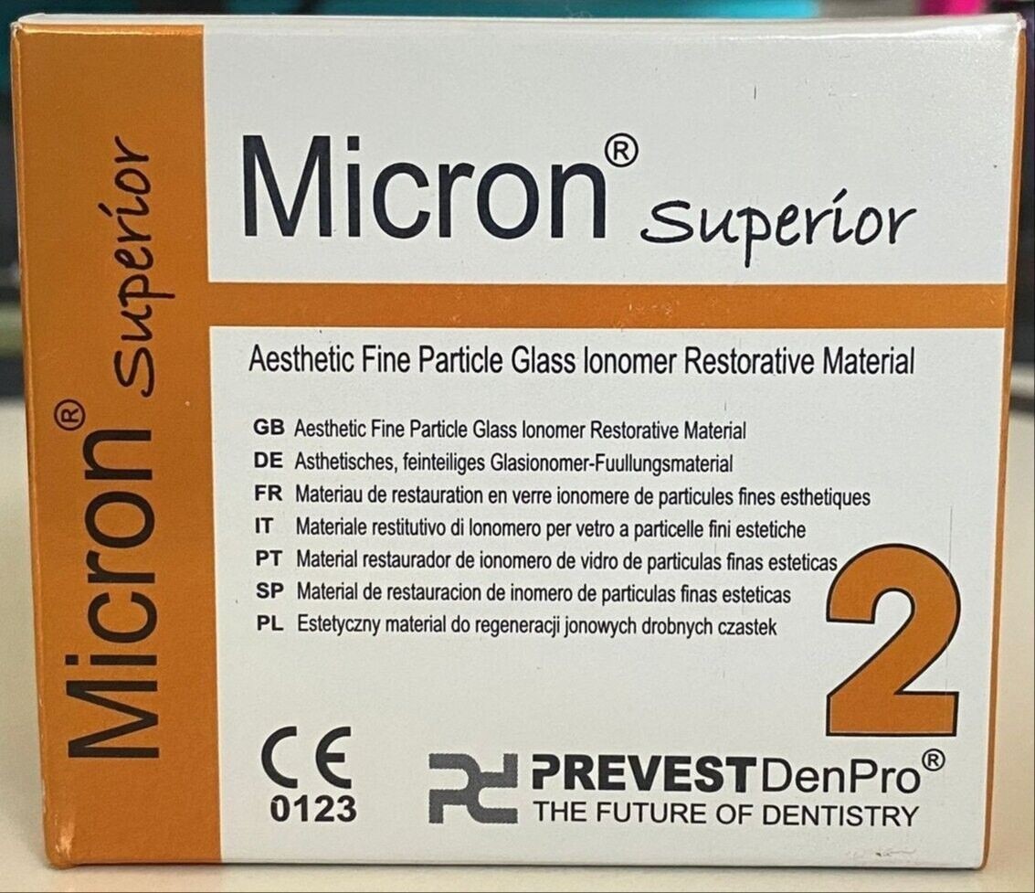 Prevest Denpro Micron Superior 2 Type II Glass Ionomer Restorative Cement GIC