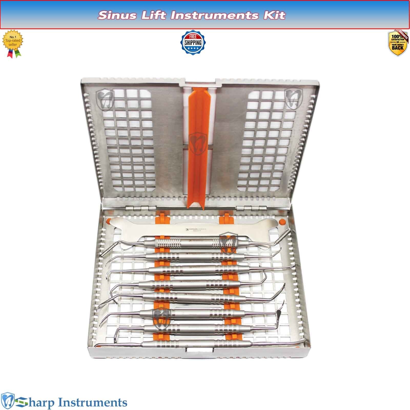 Sinus Lift Kit New-Ace Surgical Supply Implant Surgery Dental Instruments NZ010S