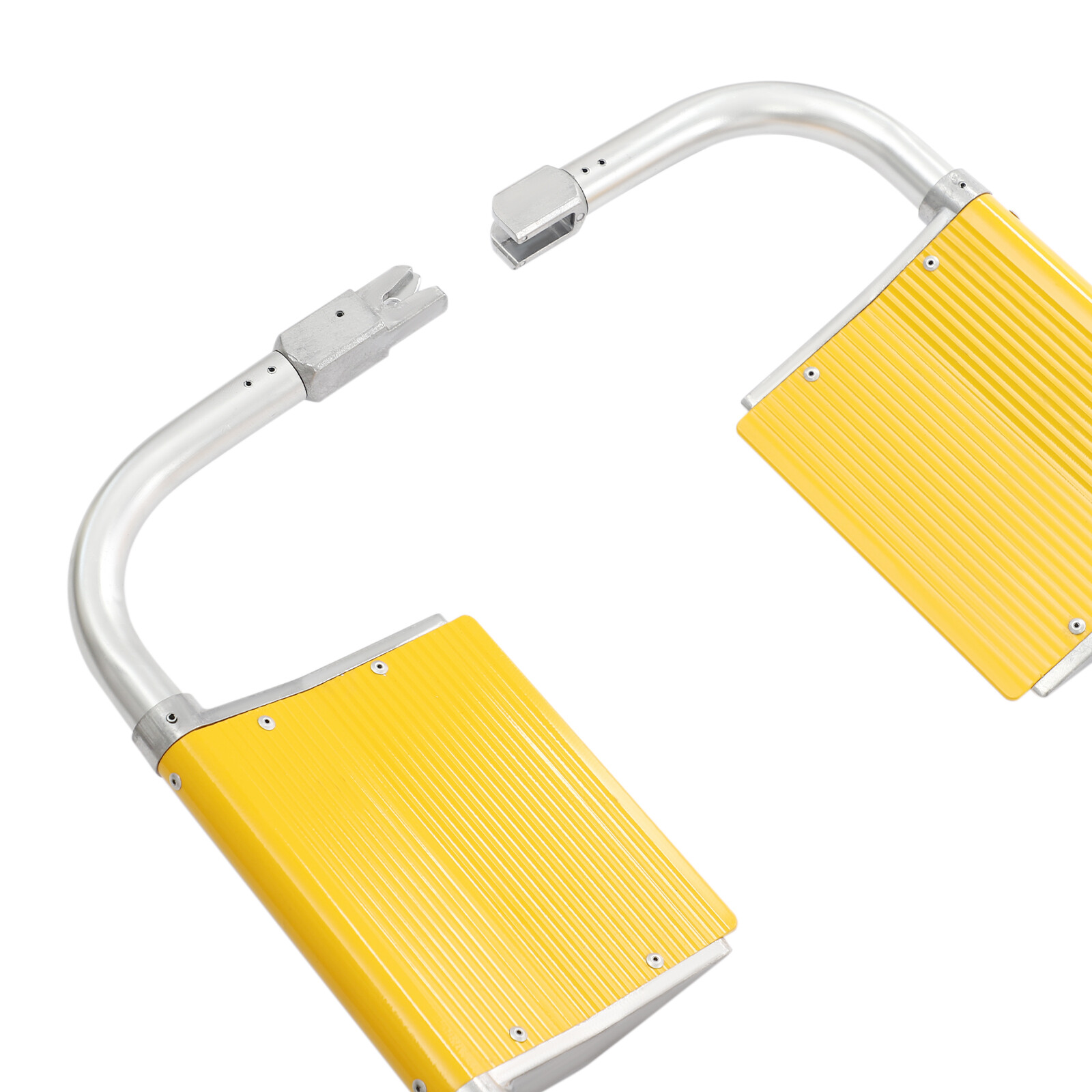 Foldable 47.24*17.32*3.15in Yellow Aluminum& Nylon Transport Medical Stretcher