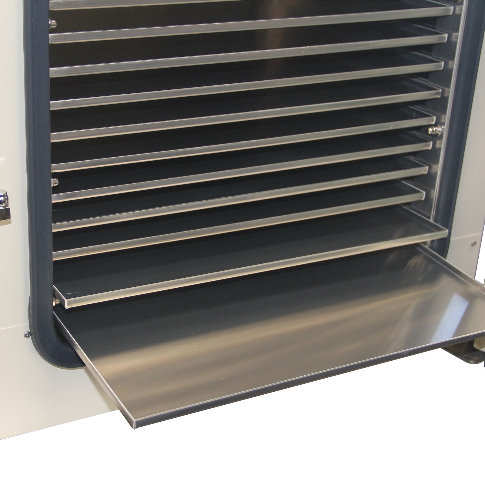 HFS(R) 1.9 Cuft Stainless Vacuum Oven – 10 Shelves, Led Lights, Vac Pump & Hose
