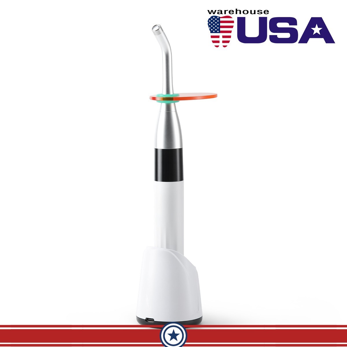 Dental Orthodontic Resin Dentistry LED Curing Light Lamp Wide Spectrum 1S Cure