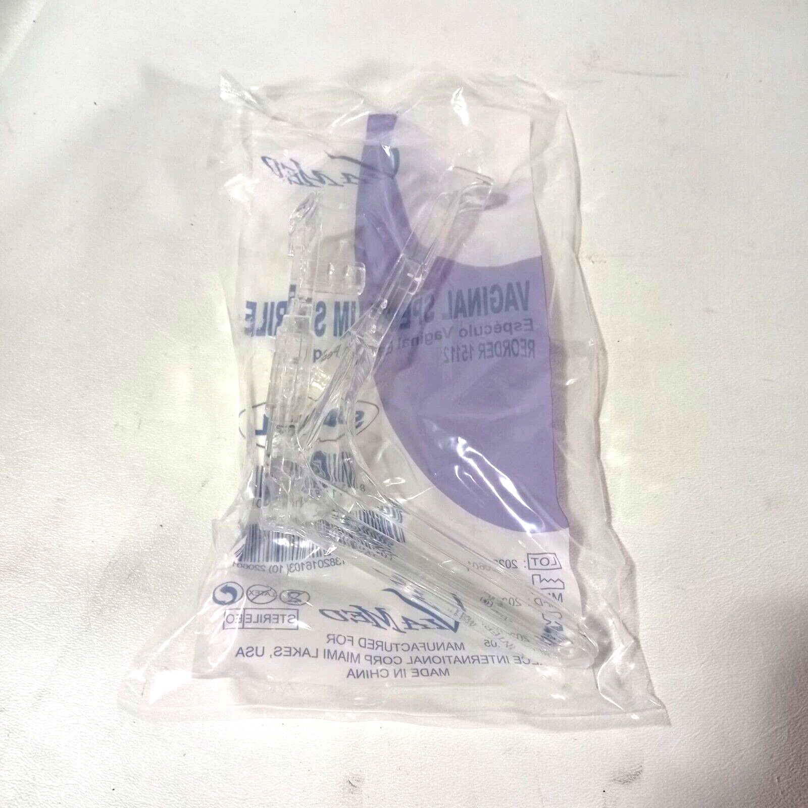 100 Disposable Vaginal Speculum Size S STERILE Plastic Clear INDIVIDUALLY PACKED