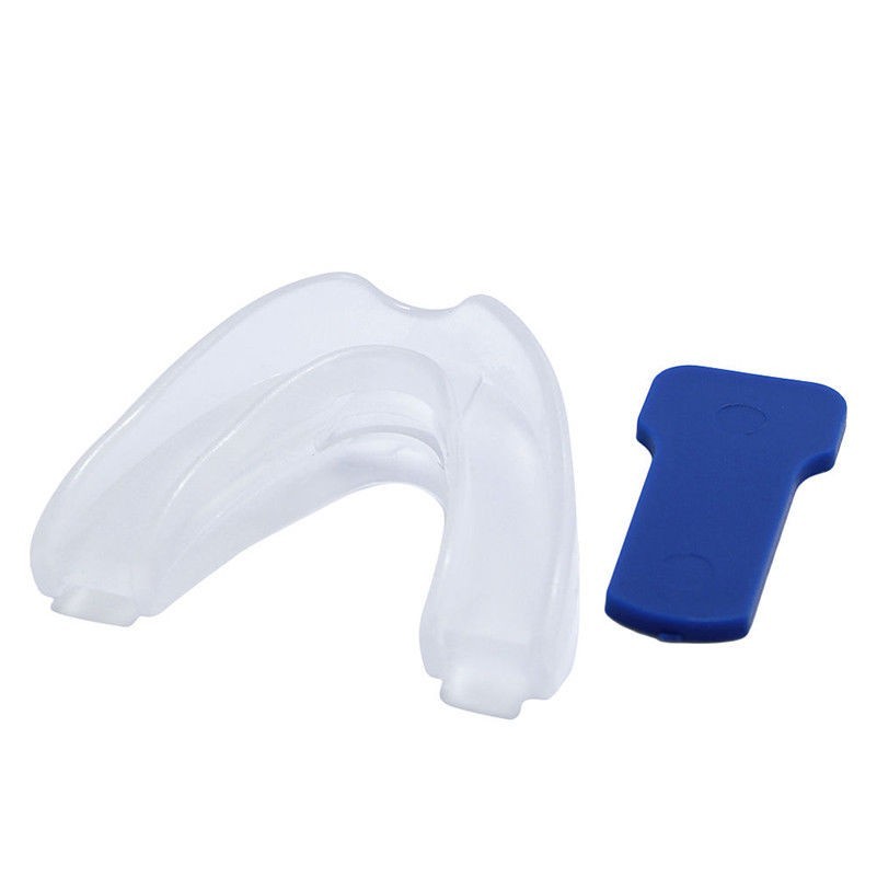 1 Set Stop Snoring Mouthpiece for Sleep Apnea Aid Anti Bruxism Grind Guard