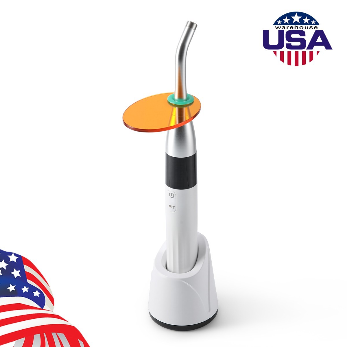 Dental Orthodontic Resin Dentistry LED Curing Light Lamp Wide Spectrum 1S Cure