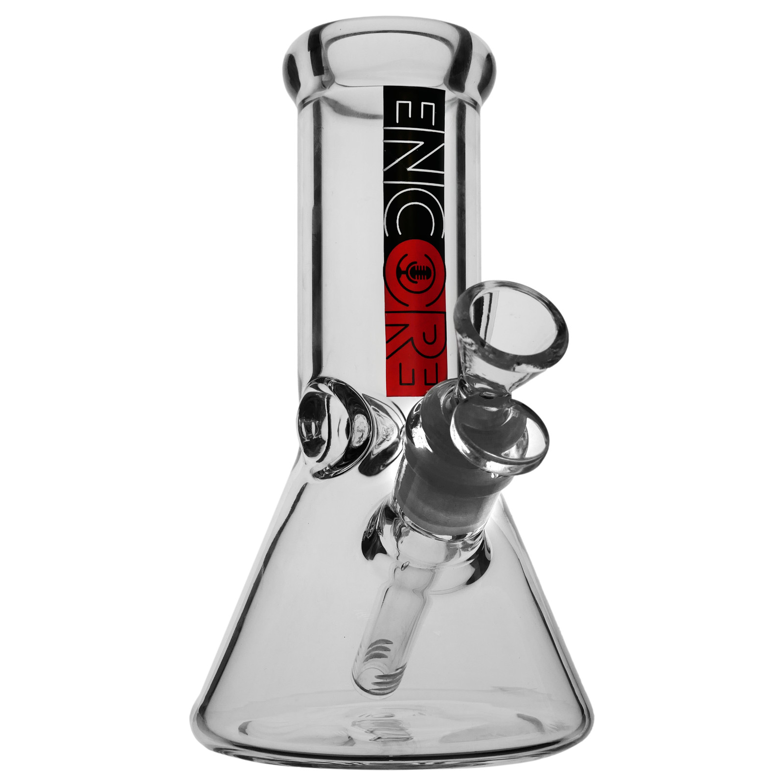8″ Super Heavy Thick Clear 50mm x 7mm Bong Heavy Beaker Hookah Water Pipe