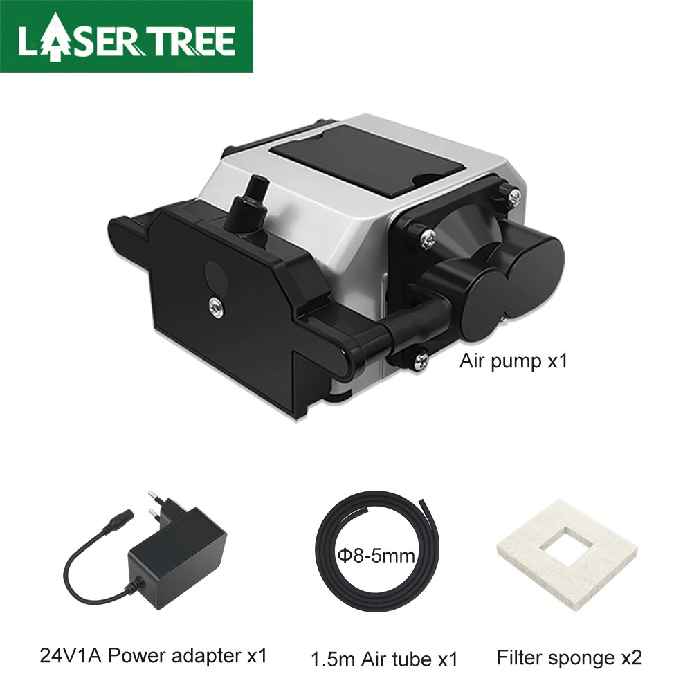 80W 12/24V Laser Module Head Kit for Laser Engraver Cutting DIY ,Air Assist Pump