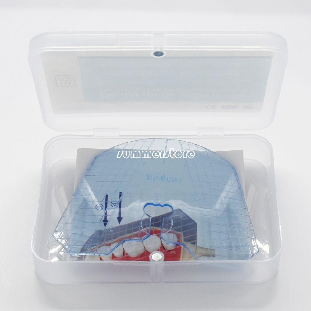 Dental Plastic Guide Template Plate For Denture False Teeth Arrangement Usd