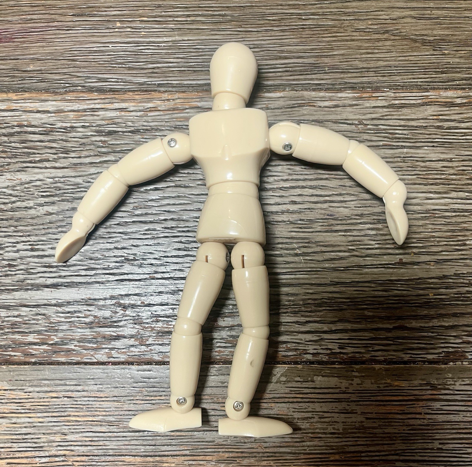 Art model Plastic Human Articulated 5 3/4” No Stand Painting Drawing Artist Tool