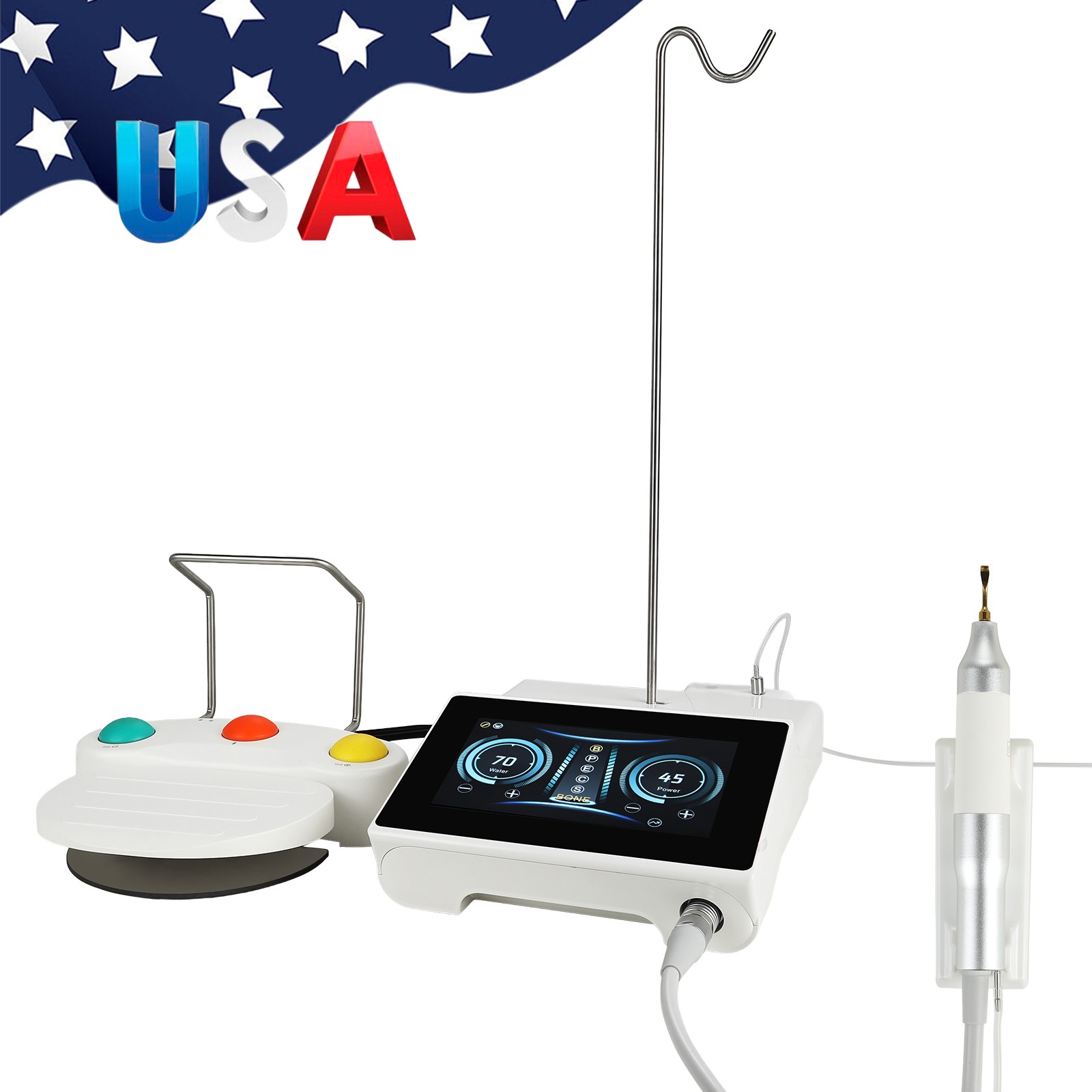 Dental Surgery Piezo Bone Surgery Ultrasonic Bone Cutter with Handpiece Tips
