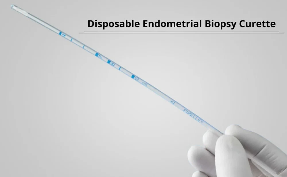 Pipelle Endometrial Biopsy Curette Sterile Sealed Pack of 200 pcs Gynecology