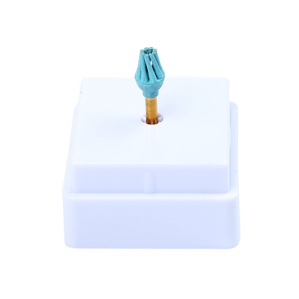 6Pcs Dental Rubber Polishing Wheel Spiral Flex RA Burs Coarse/Medium/Fine